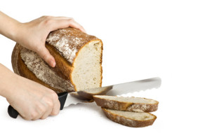 Brot schneiden bei Zöliakie