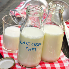 Laktosefreie Milchprodukte
