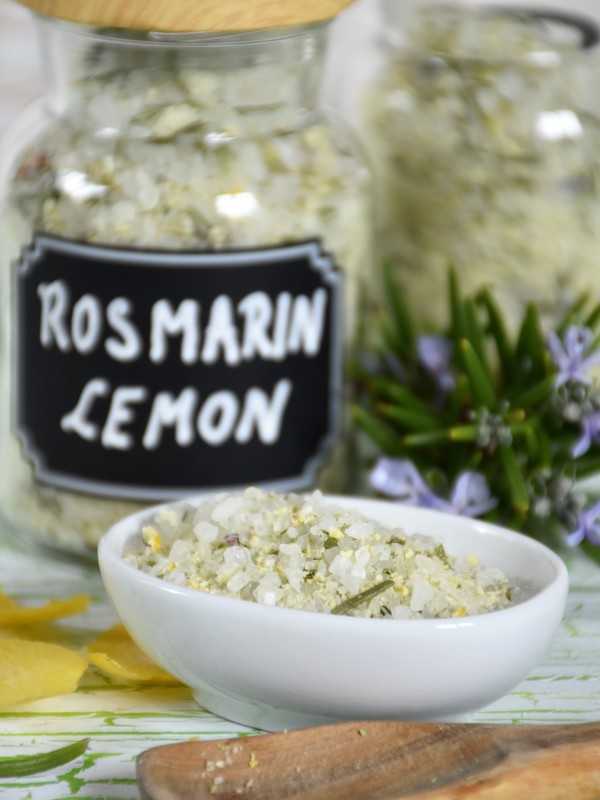 Kräutersalz Rosmarin-Zitrone