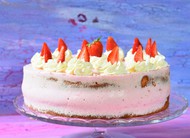 Erdbeer-Joghurt-Torte fructosearm