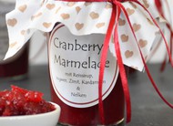 Cranberry Marmelade mit Gewürzen laktosefrei