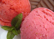 Beeren-Creme-Eis fructosearm