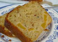 Pfirsich-Mandelkuchen laktosearm