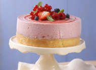 Sojaghurt Erdbeer-Torte