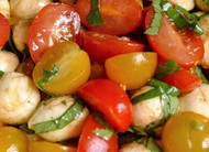Mozzarella-Tomaten-Salat fructosearm