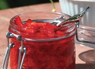 Erdbeer-Konfitüre ohne Zucker laktosearm