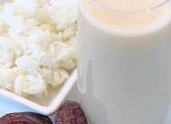 Reisdrink mit Datteln gesüßt glutenfrei
