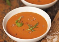 Tomaten-Kokos-Suppe laktosearm