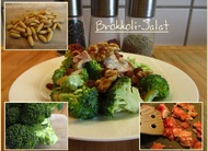 Brokkoli-Salat mit Nüssen laktosefrei