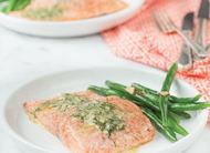 Lachs mit Dillcreme fructosearm