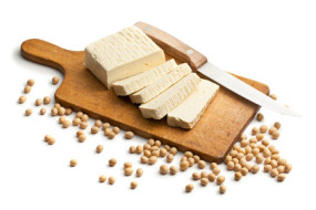tofu and soy beans