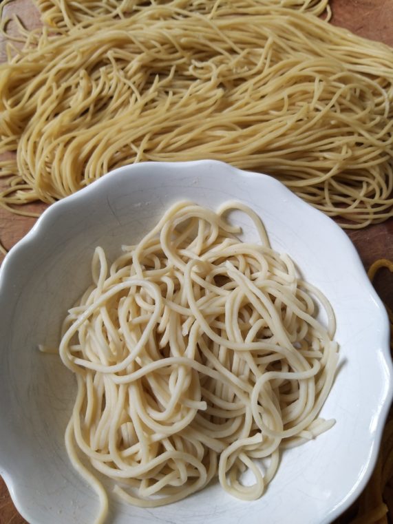 Linsenpasta